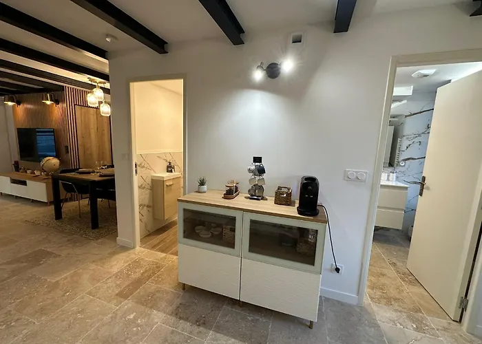 Loft De Luxe Proche A9 ,Gare ,Centre Ville,Commerce
